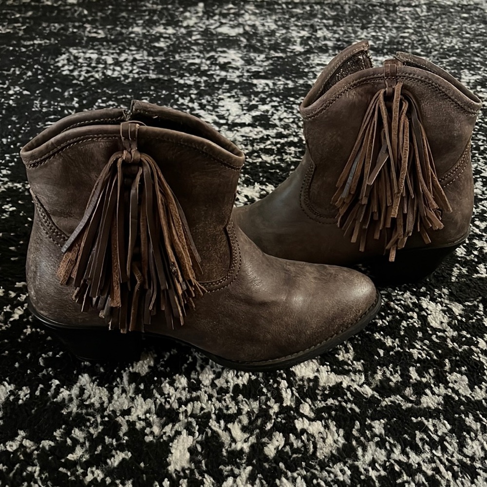 Cowgirl ankle boots